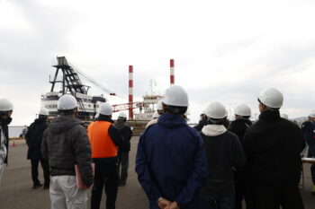 令和７年度　港起債大第５号港湾工事　現場見学会